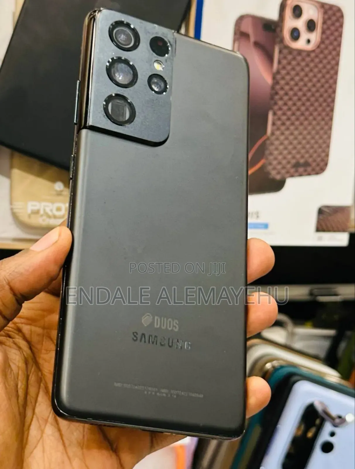 New Samsung Galaxy S21 Ultra 5G 256 GB Black