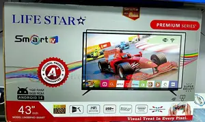 Lifestar 43 Inch Tv Smart Android 14.0 New 2025 NewOriginal Tv