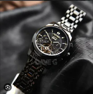 Photo - Full Black Automatic Mechanical Luminous Watch Waterproof