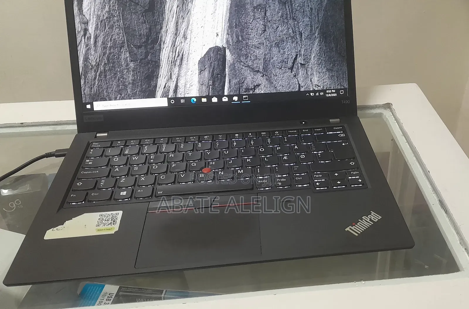 New Laptop Lenovo Thinkpad T490s 8GB Intel Core I5 SSD 256GB
