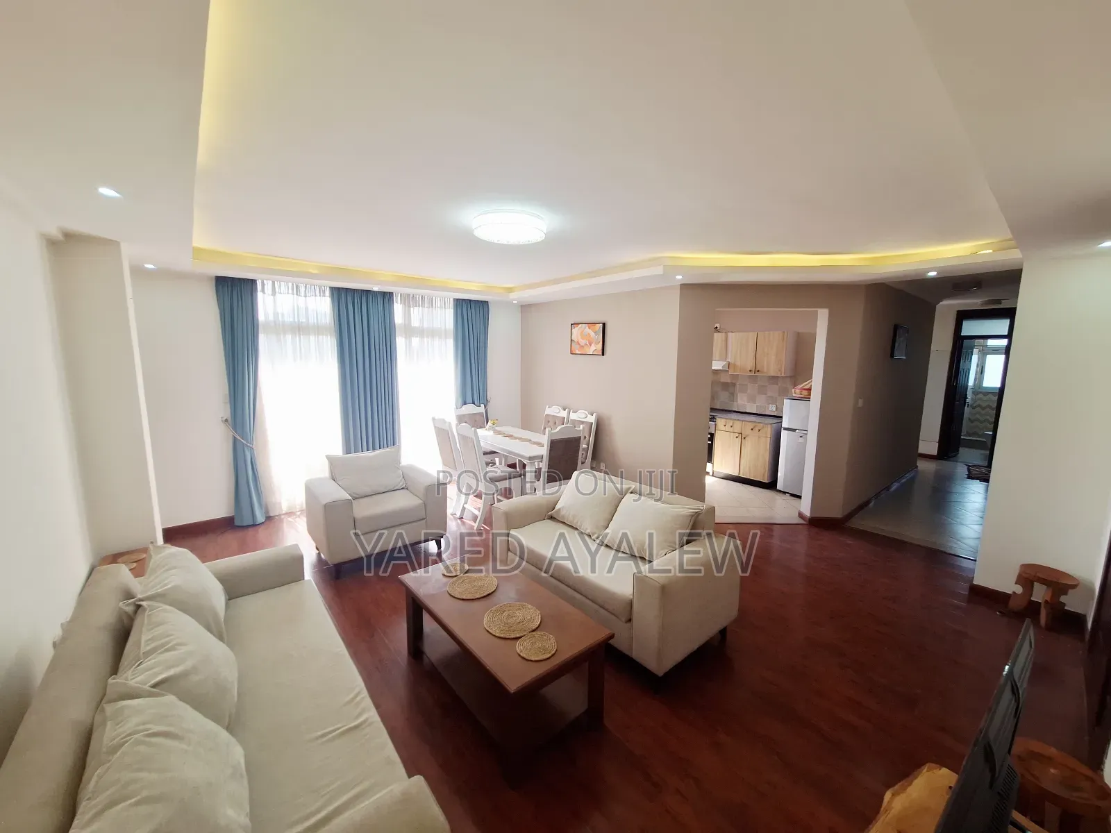 Furnished 3bdrm Apartment in Bole for rent