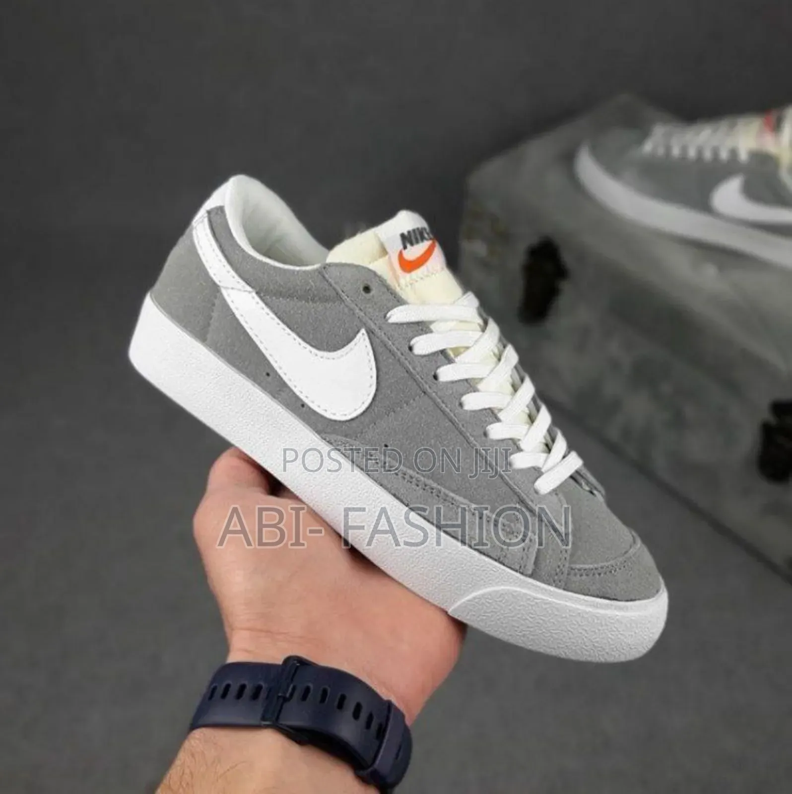 Nike Blazer Low '77 Vintage Grey Suede Shoes