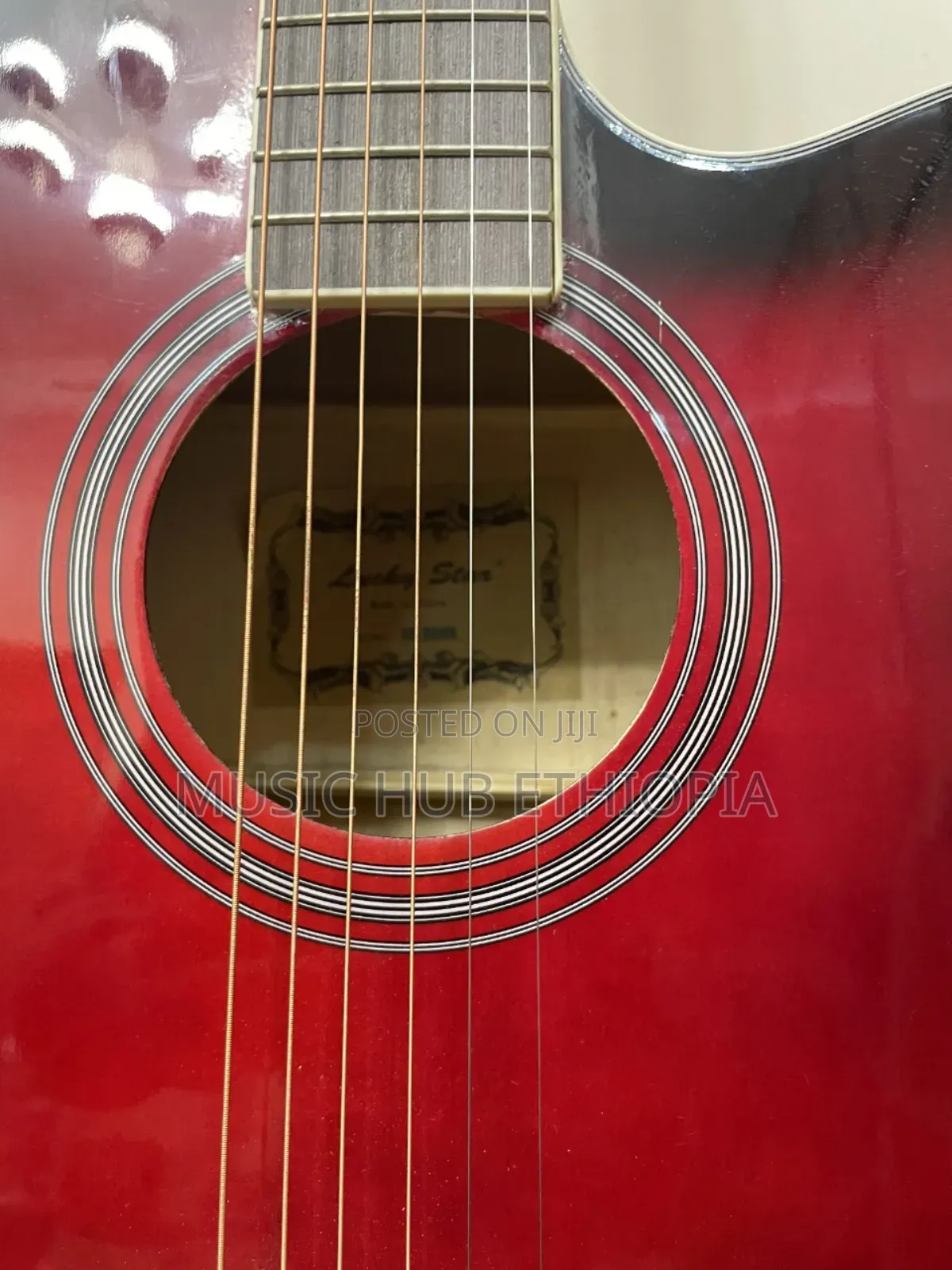 Lucky Star Semi Acoustic Guitar