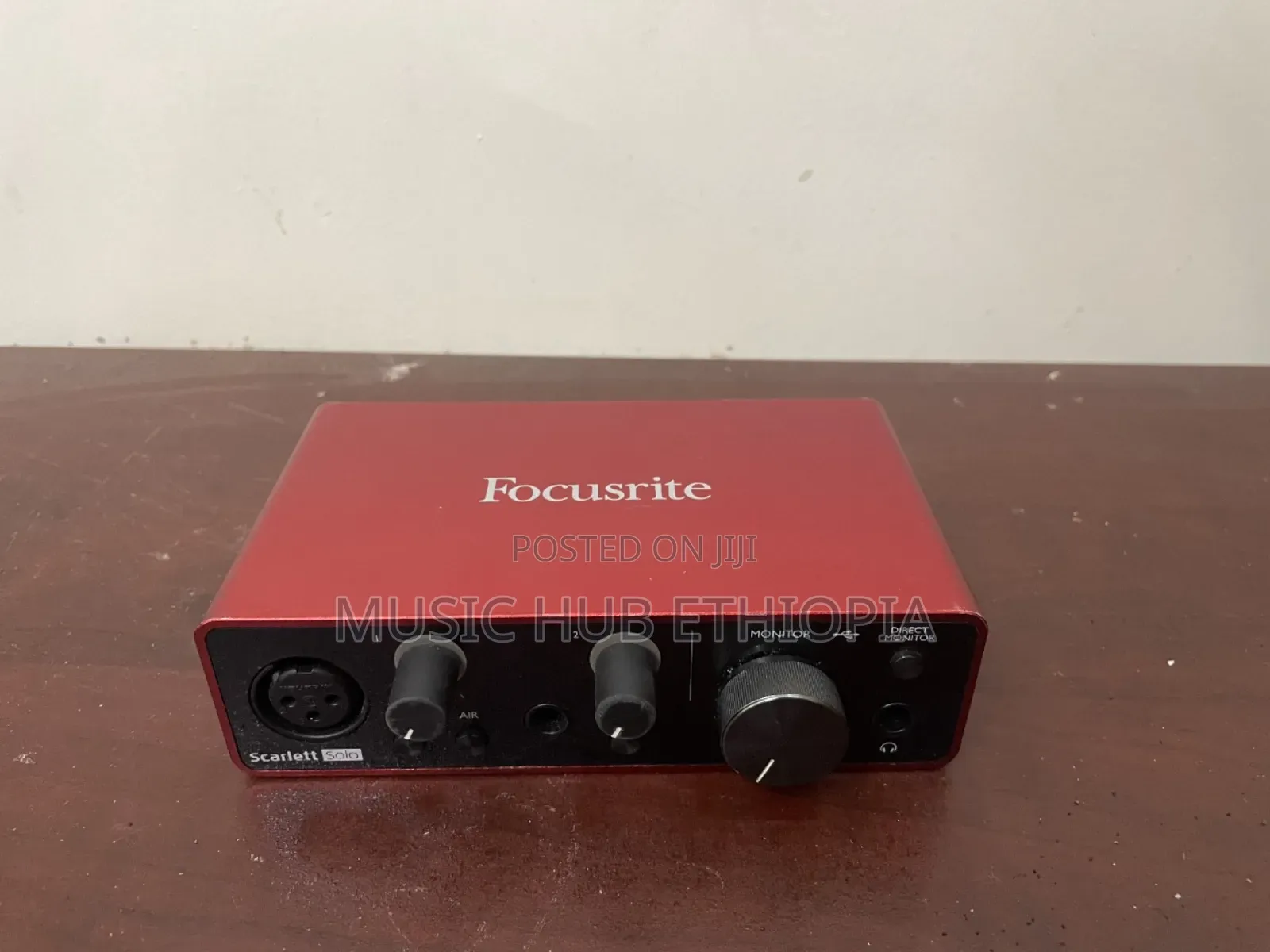 Focusrite Scarlet Solo 3rd Generation Sound Card