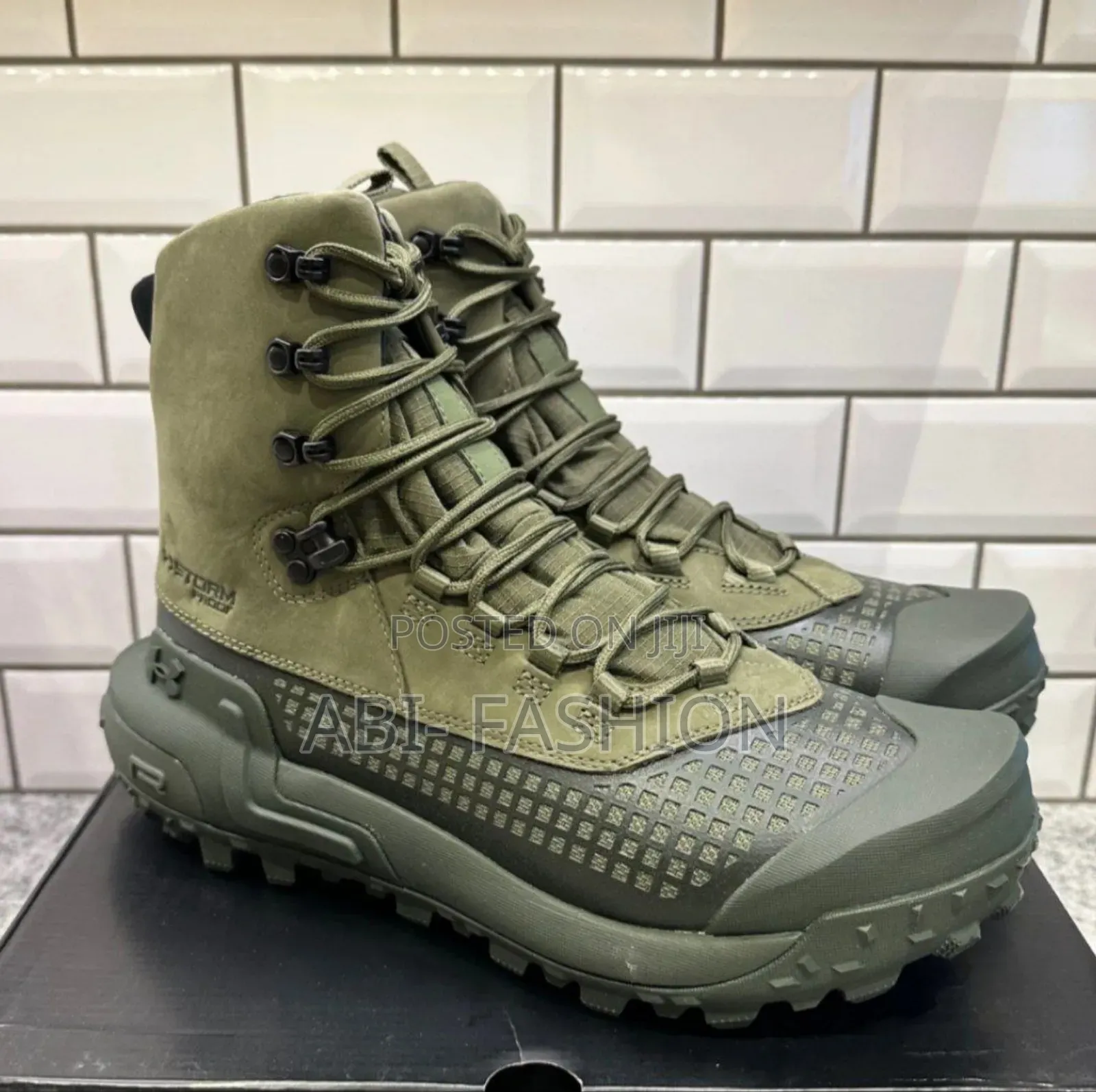 Under Armour Ua Raider Waterproof 8" Hovr Boots Shoes