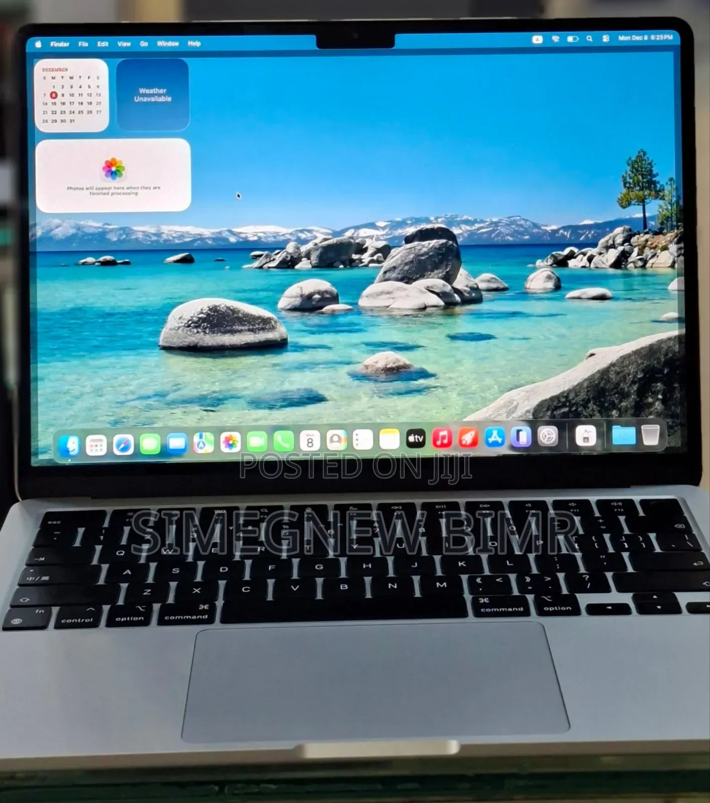 New Laptop Apple MacBook Air 2022 M2 8GB Intel Core M2 SSD 256GB
