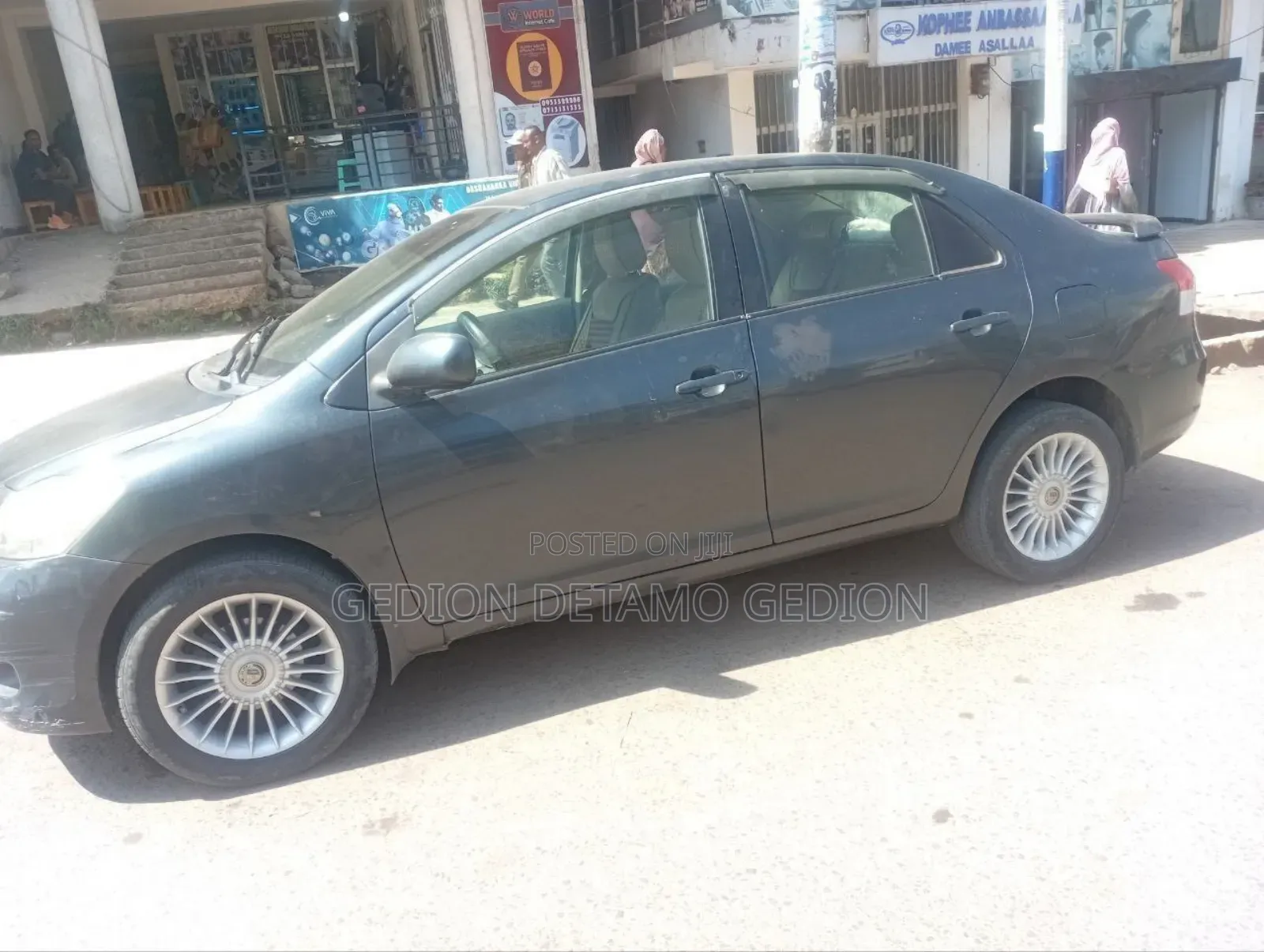 Toyota Yaris 2007 Black