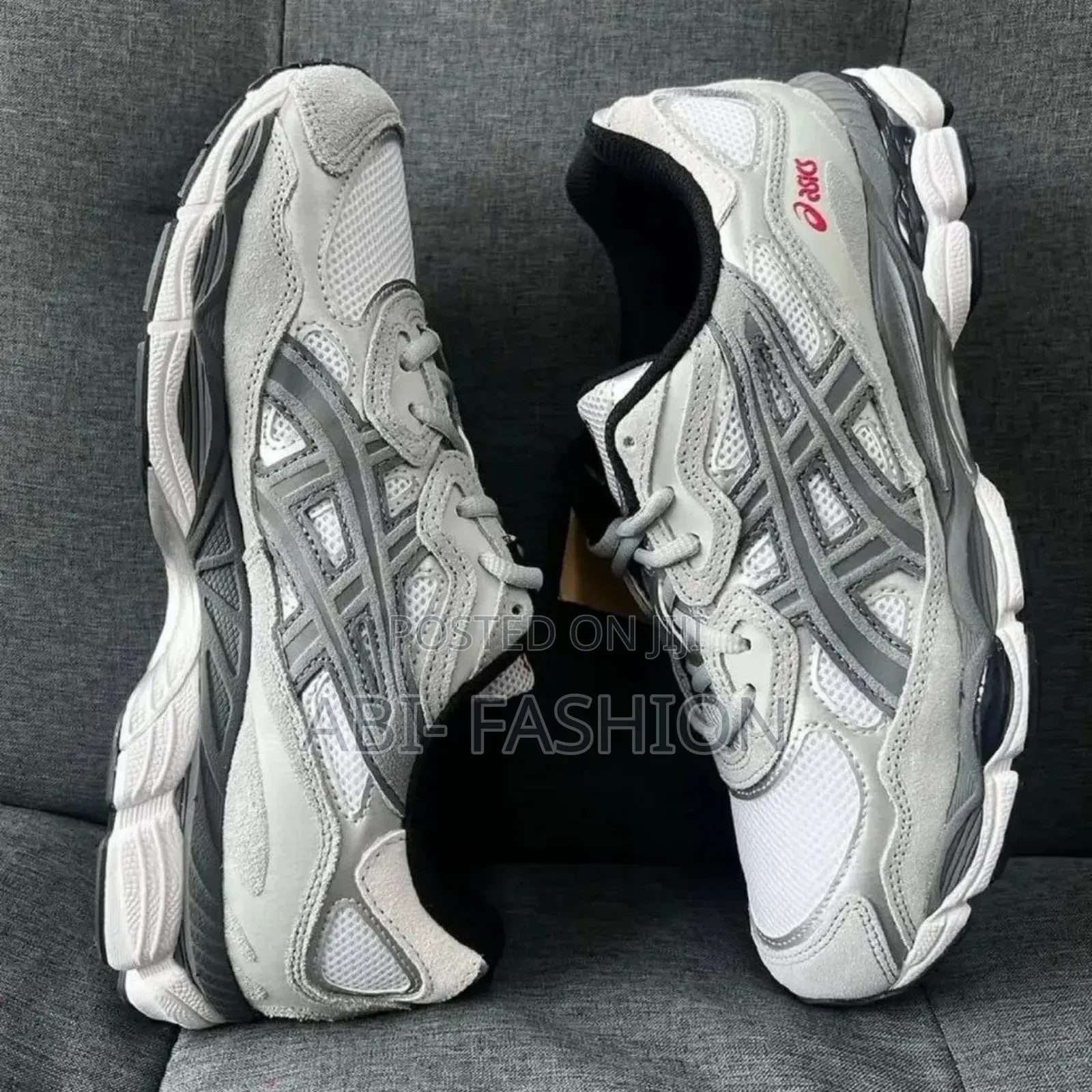 Asics Gel-Nyc White Steel Grey Shoes