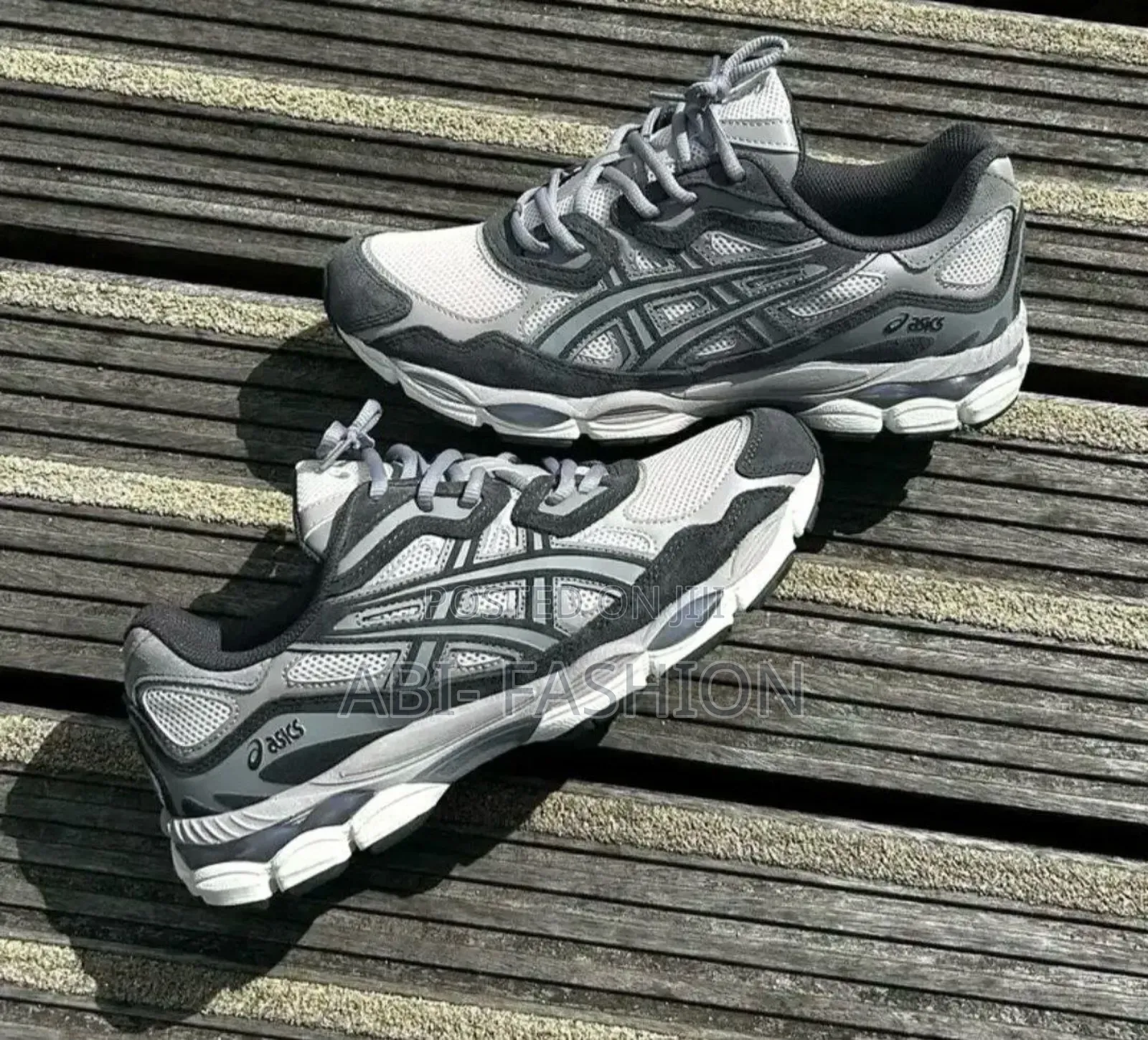 Asics Gel-Nyc Oatmeal Obsidian Grey Shoes