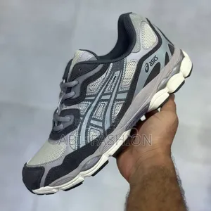 Asics Gel-Nyc Oatmeal Obsidian Grey Shoes