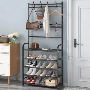 Photo - New Simple Floor Clothes Rack