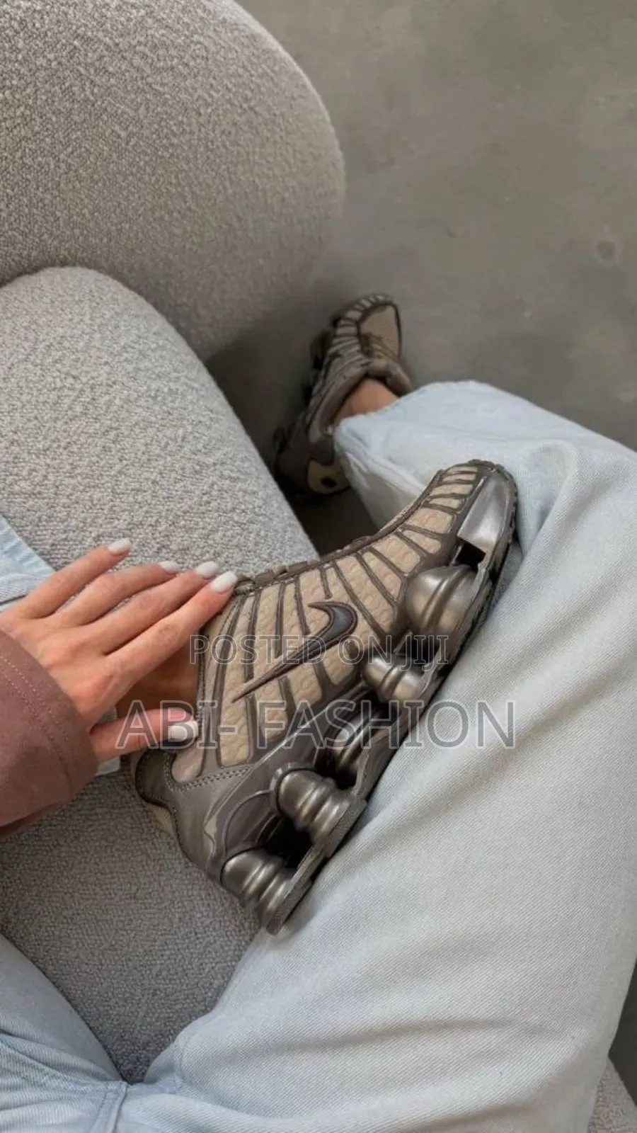 Nike Shox Brown Sneaker Shoes