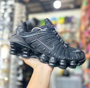 Photo - Nike Shox Black Sneaker Shoes