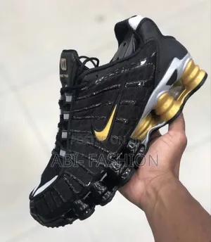 Photo - Nike Shox Golden Black Original