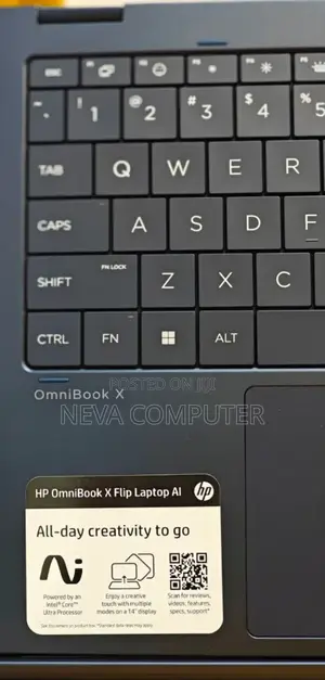 New Laptop HP OmniBook X Flip 16" 16GB Intel Core Ultra 7 SSD 1T