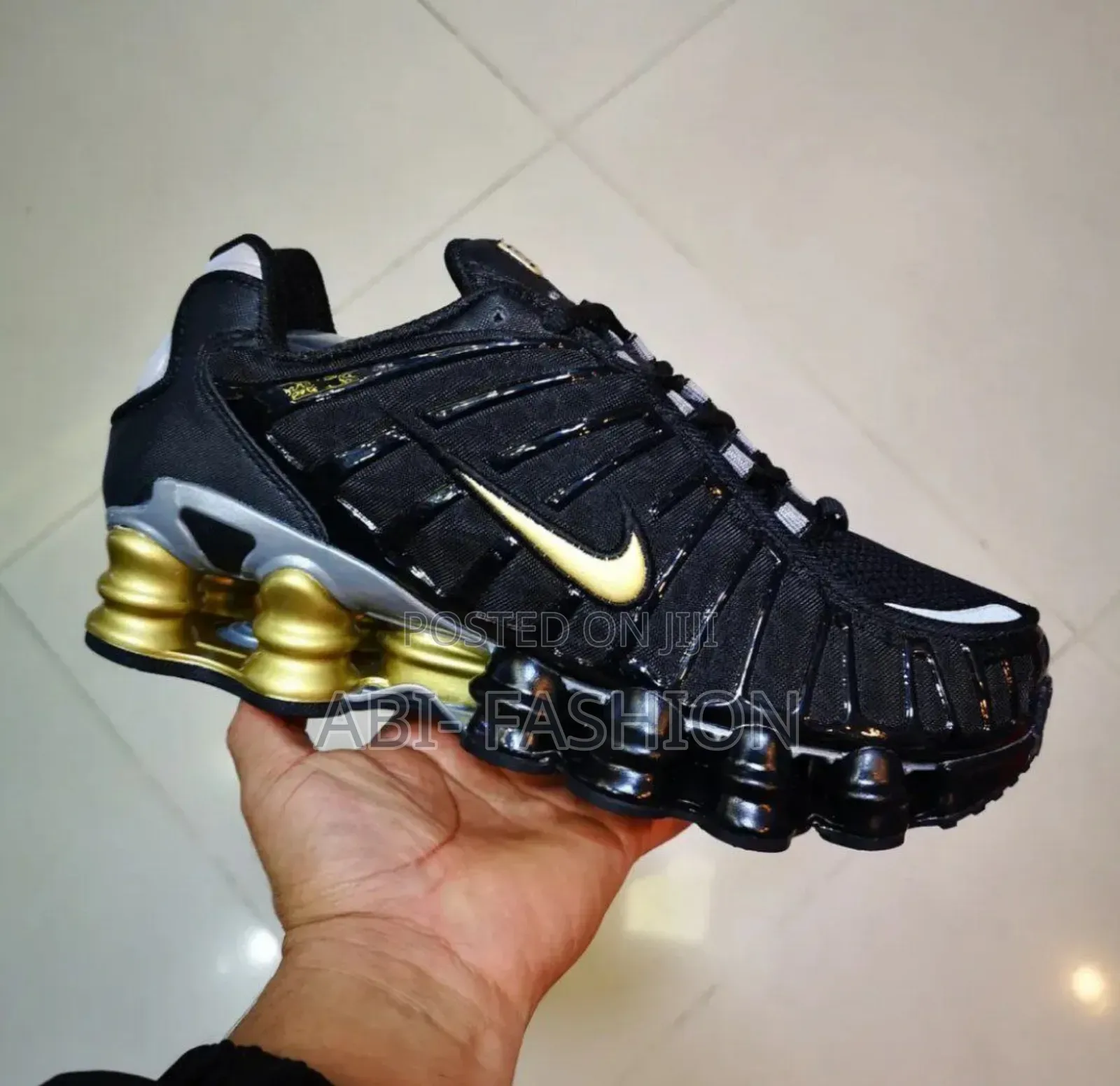 Nike Shox Golden Black Original