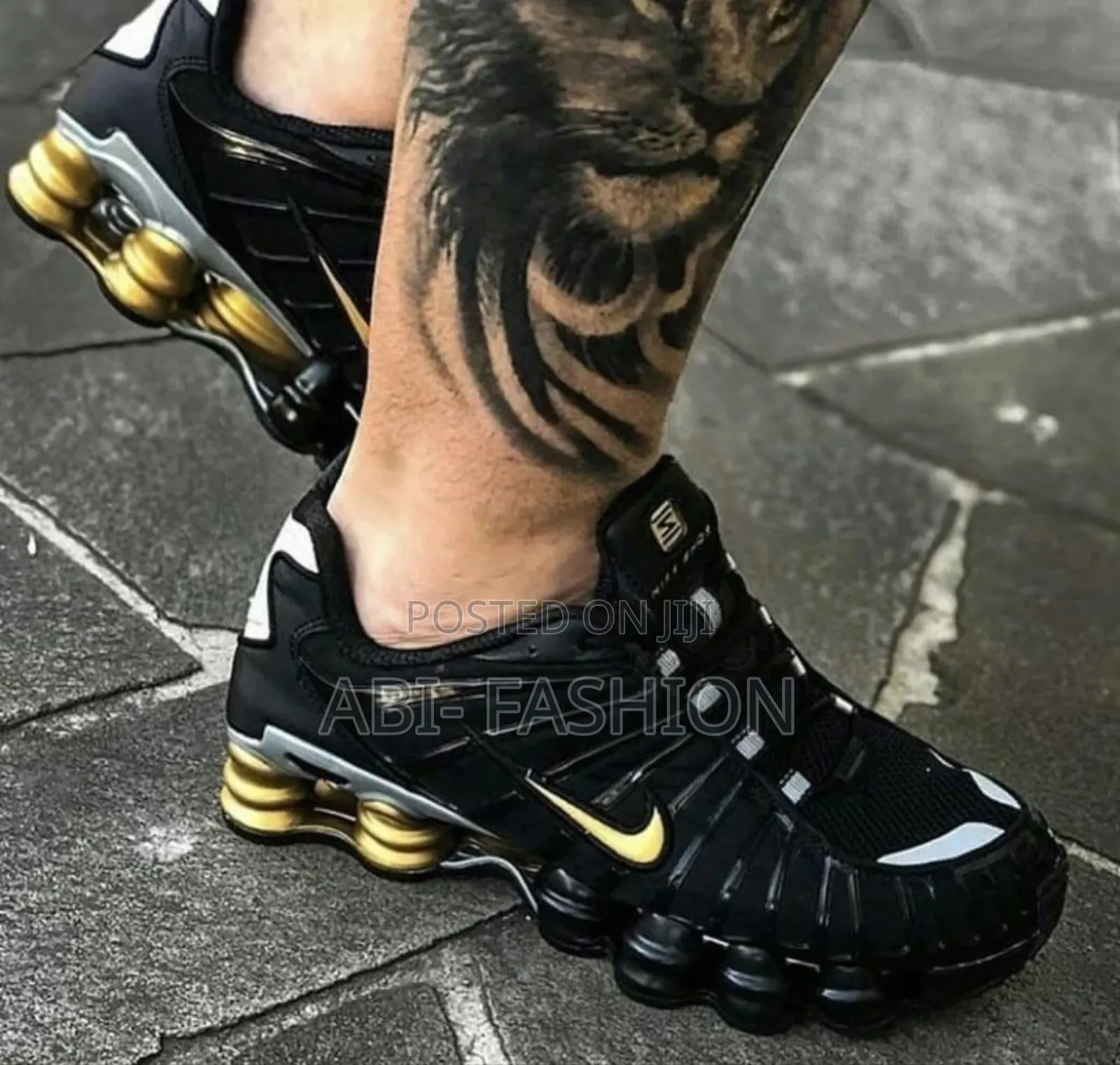 Nike Shox Golden Black Original