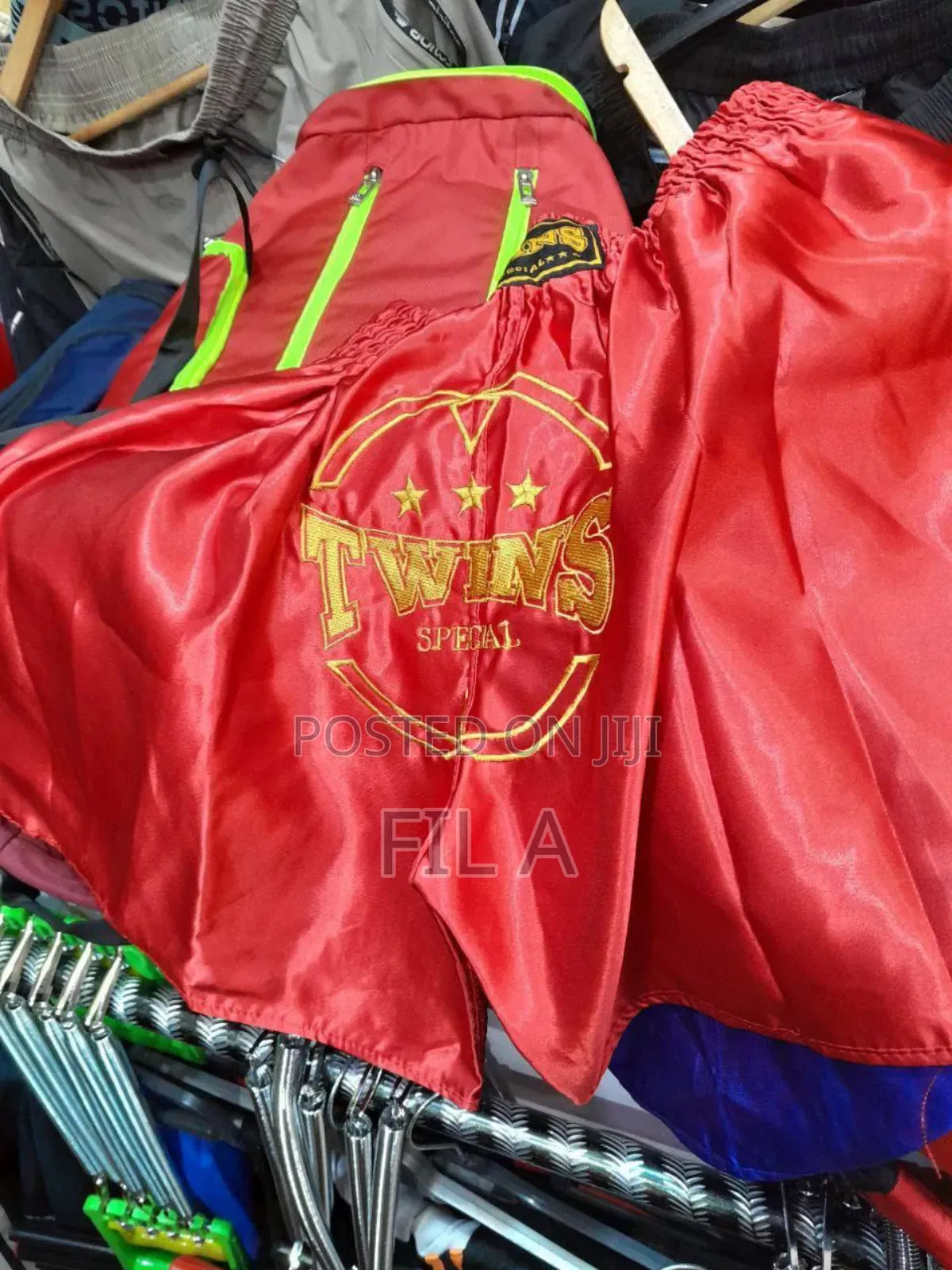 ' Muay Thai Kickboxing Shorts in Pink Satin.