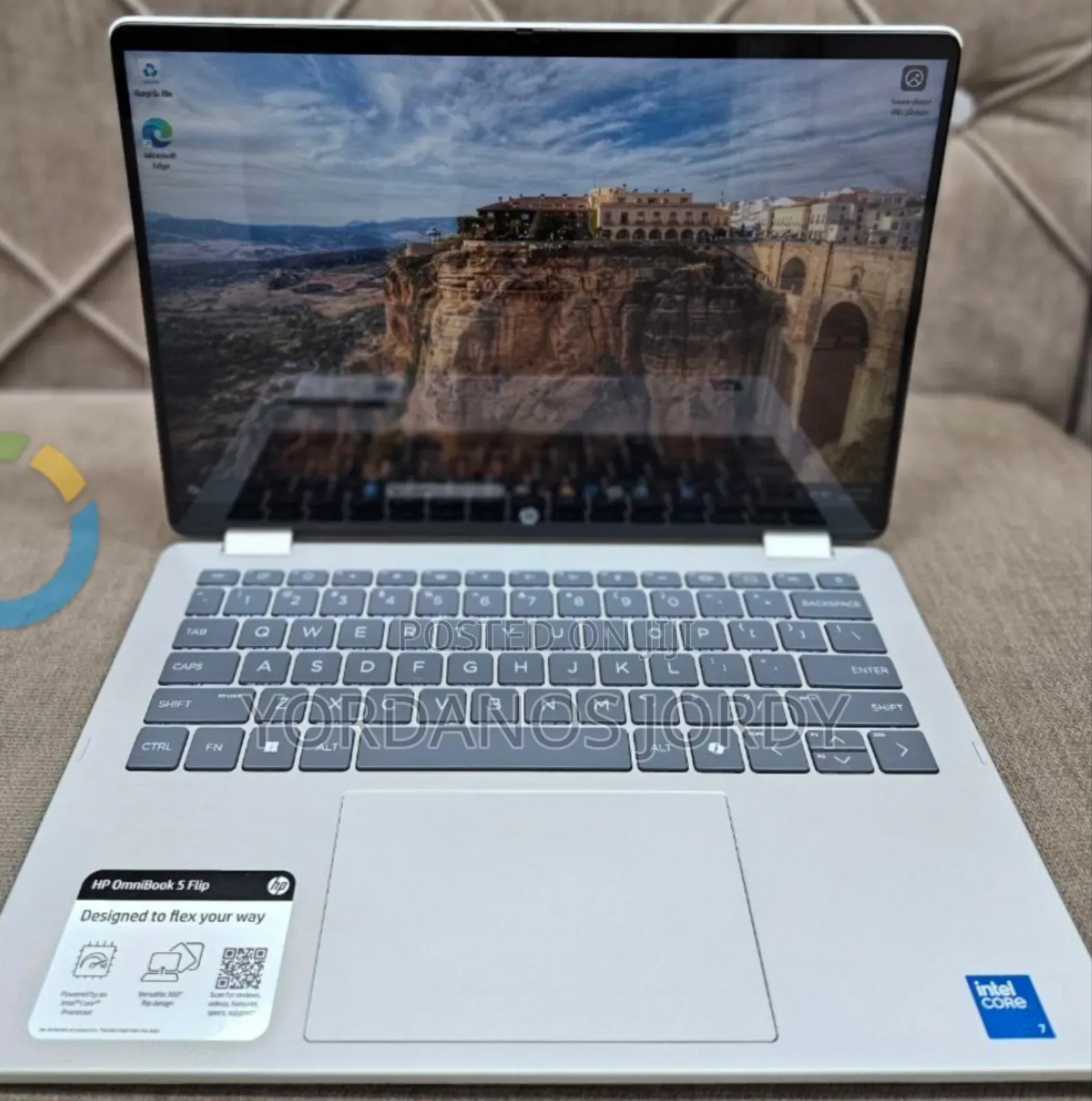 New Laptop HP OmniBook 5 Flip 16GB Intel Core I7 SSD 1T