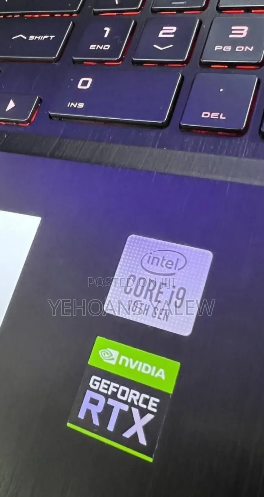 New Laptop HP Omen 15 16GB Intel Core I9 SSD 512GB