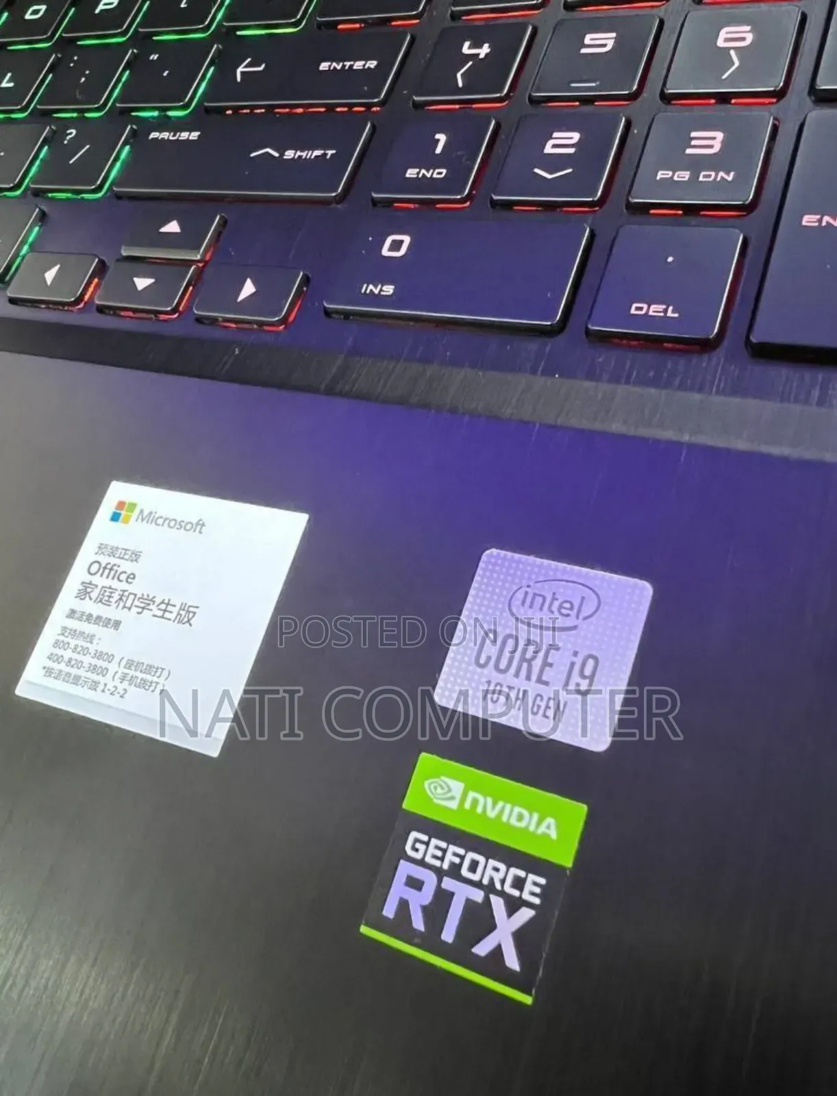 New Laptop HP Omen 15 16GB Intel Core i9 SSD 512GB