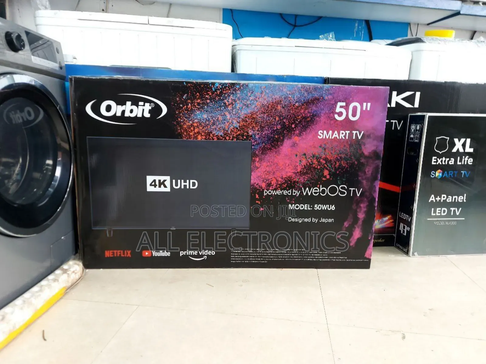 50"Inch Orbit Uhd Tv
