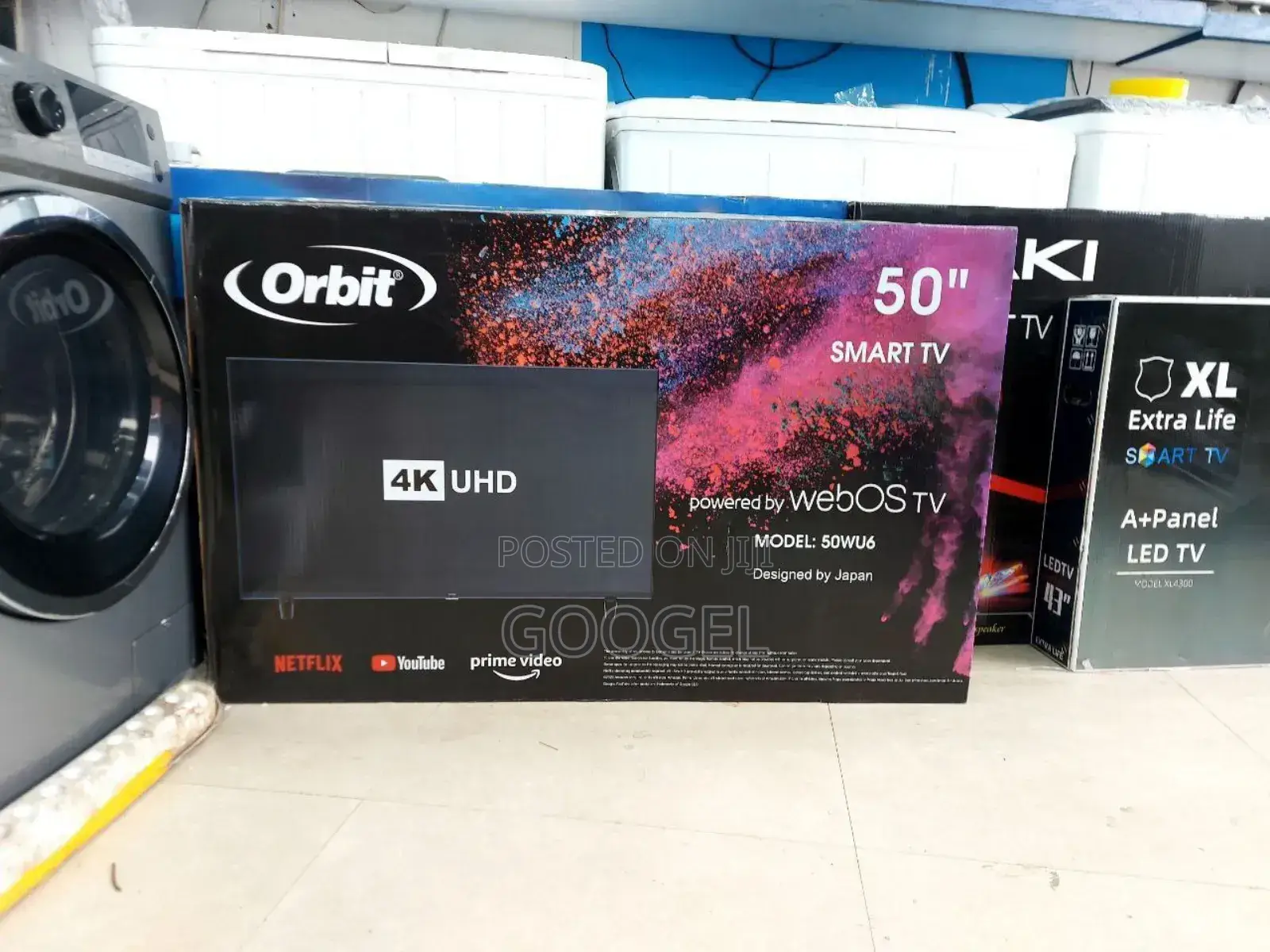 50"Inch Orbit Uhd Tv
