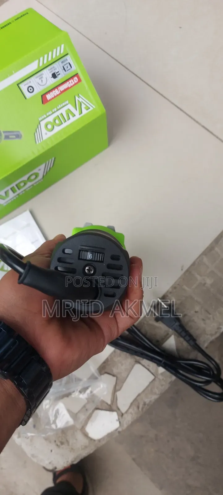 Vido Grinder 950w Seppd መጨመር መቀናሻ ያሉው