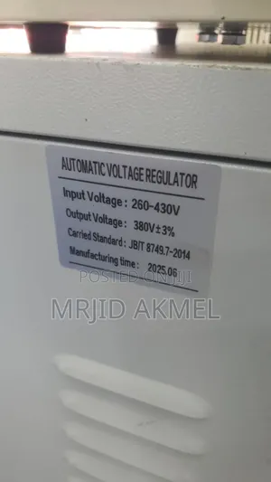 Three Phase Ac Automatic Voltage Regulator 380v