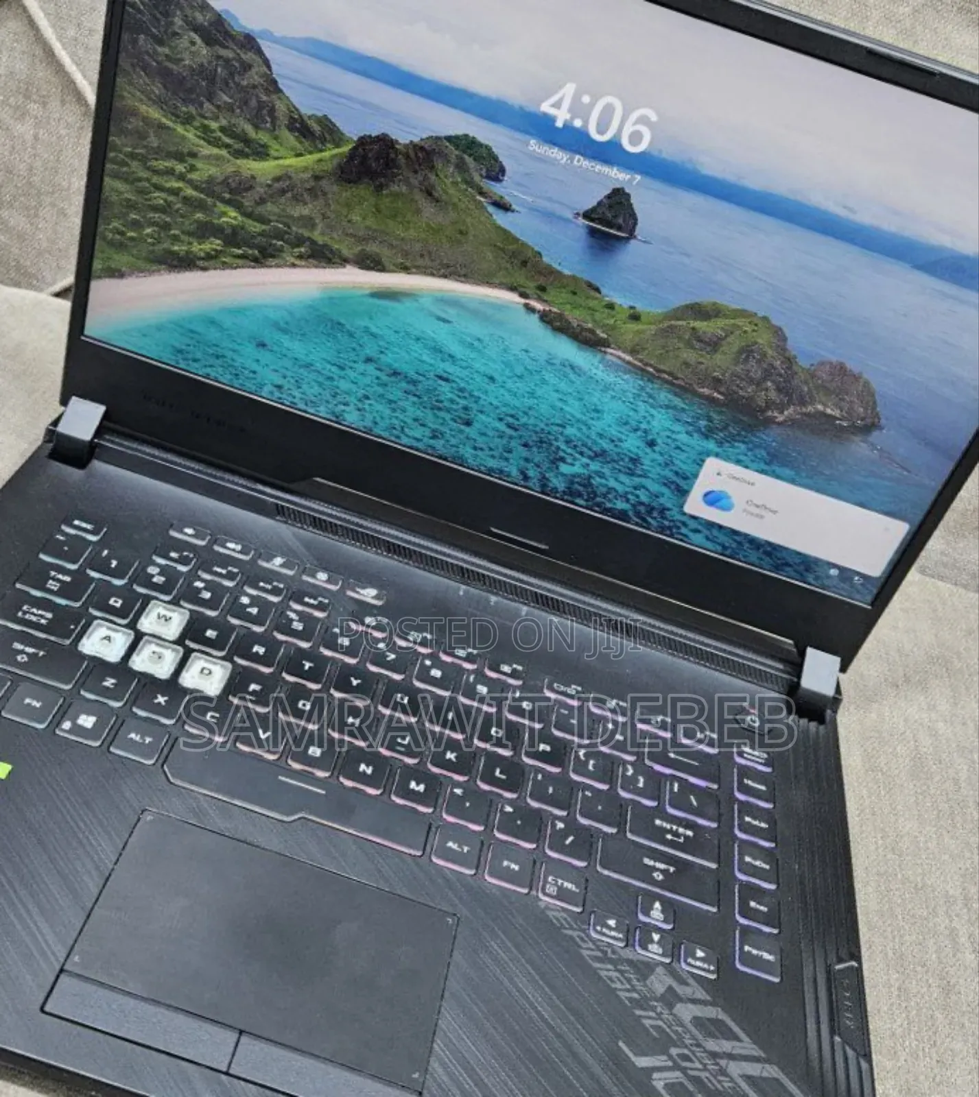 New Laptop Asus ROG Strix G15 16GB Intel Core I7 SSD 512GB