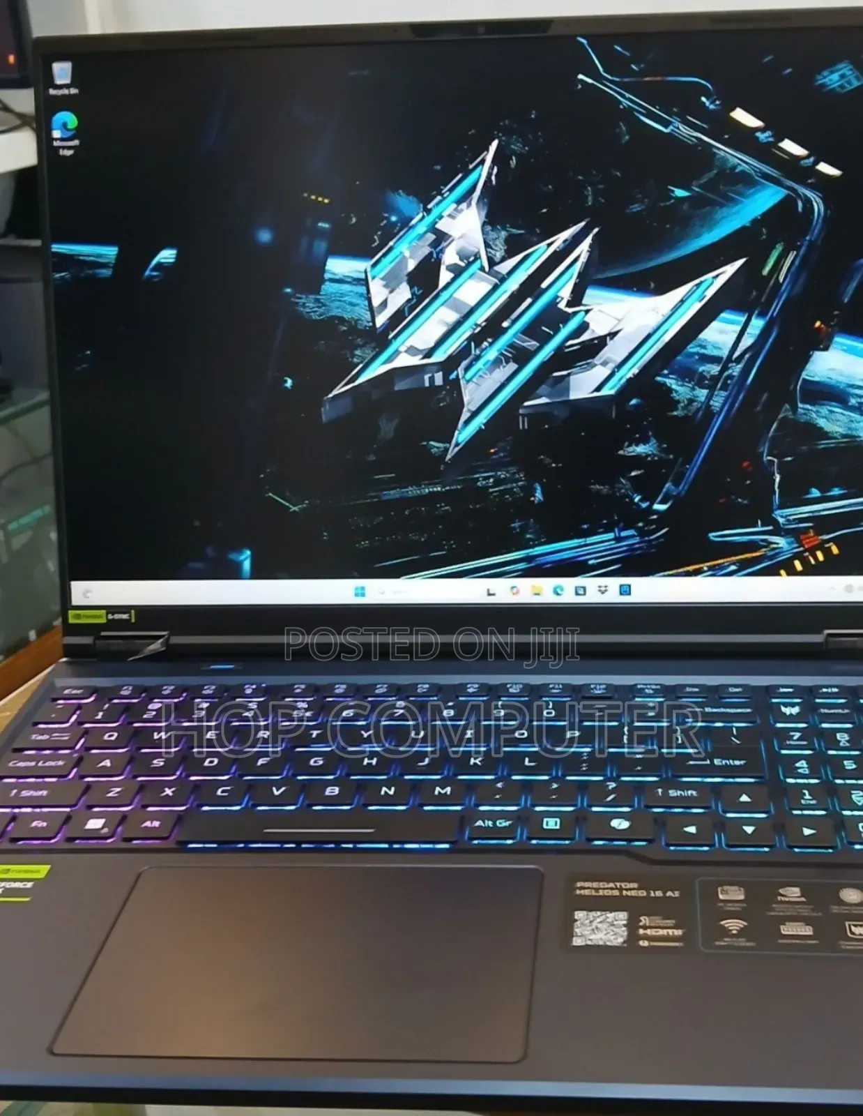 New Laptop Acer Predator Helios Neo 16 32GB Intel Core Ultra 9 SSD 1T