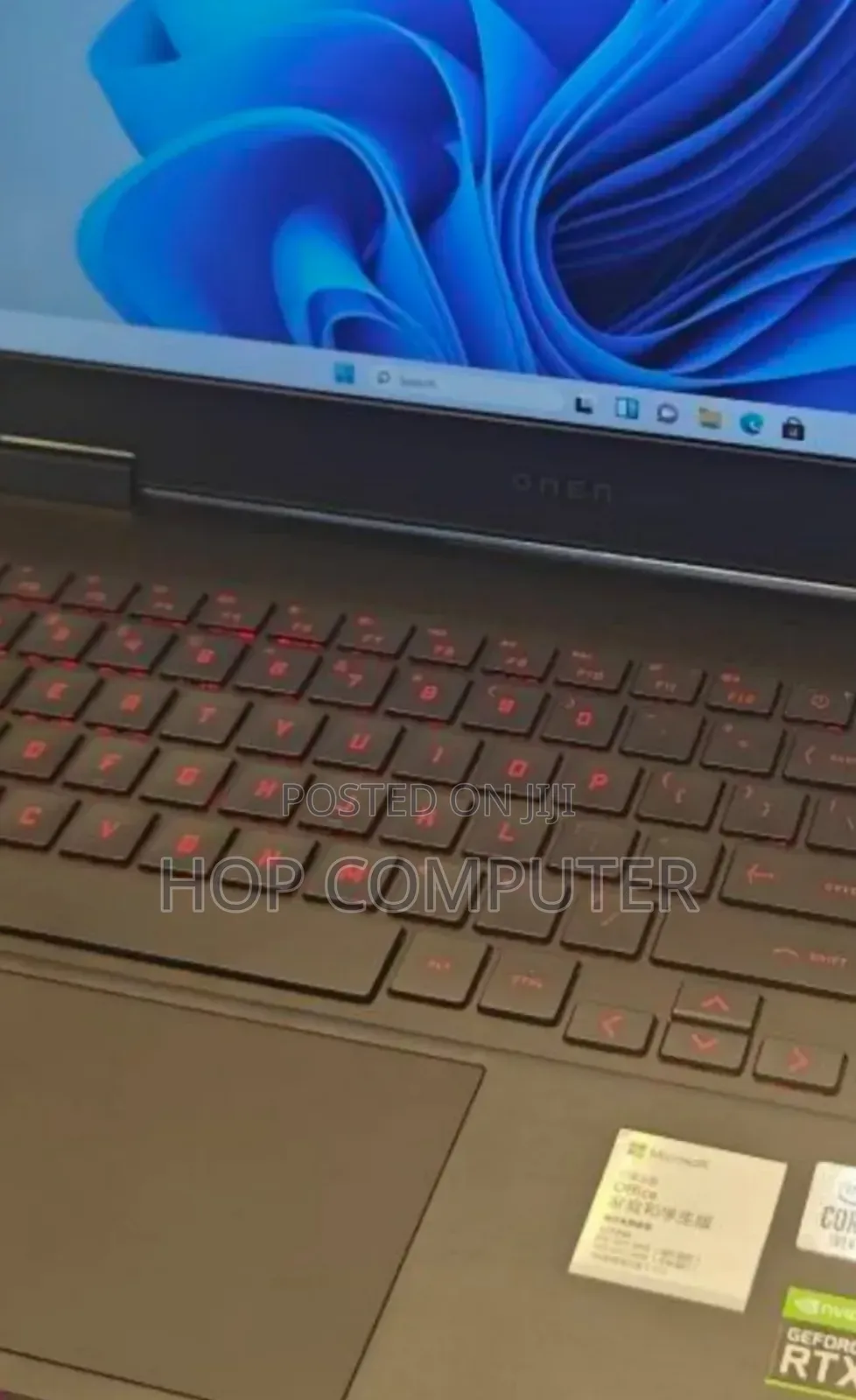 New Laptop HP Omen 15 16GB Intel Core I7 SSD 1T