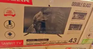 ○○Oscar 43" Double Glass Uhd Smart Tv ○Hi-Fi Sound-○