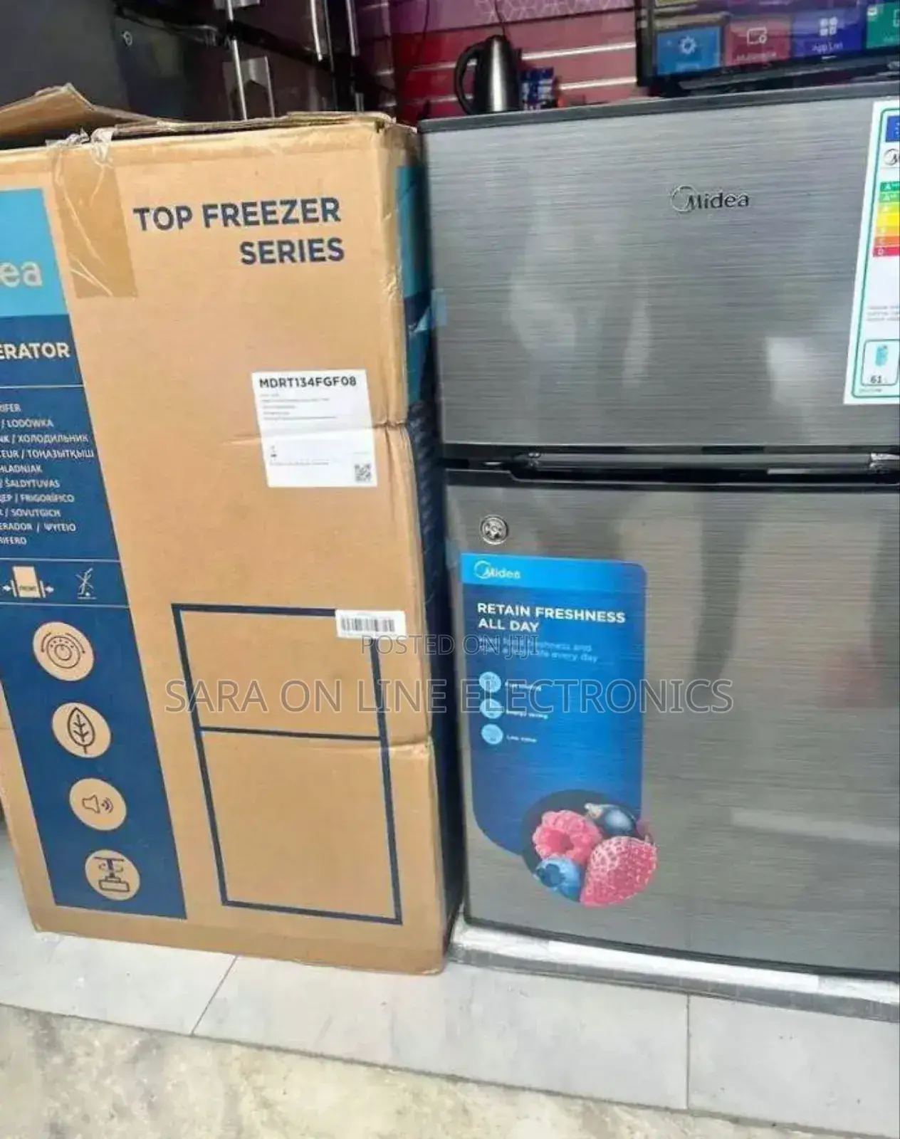 Midea 2doors Mini Orignal Refrigerator 5year Warranty