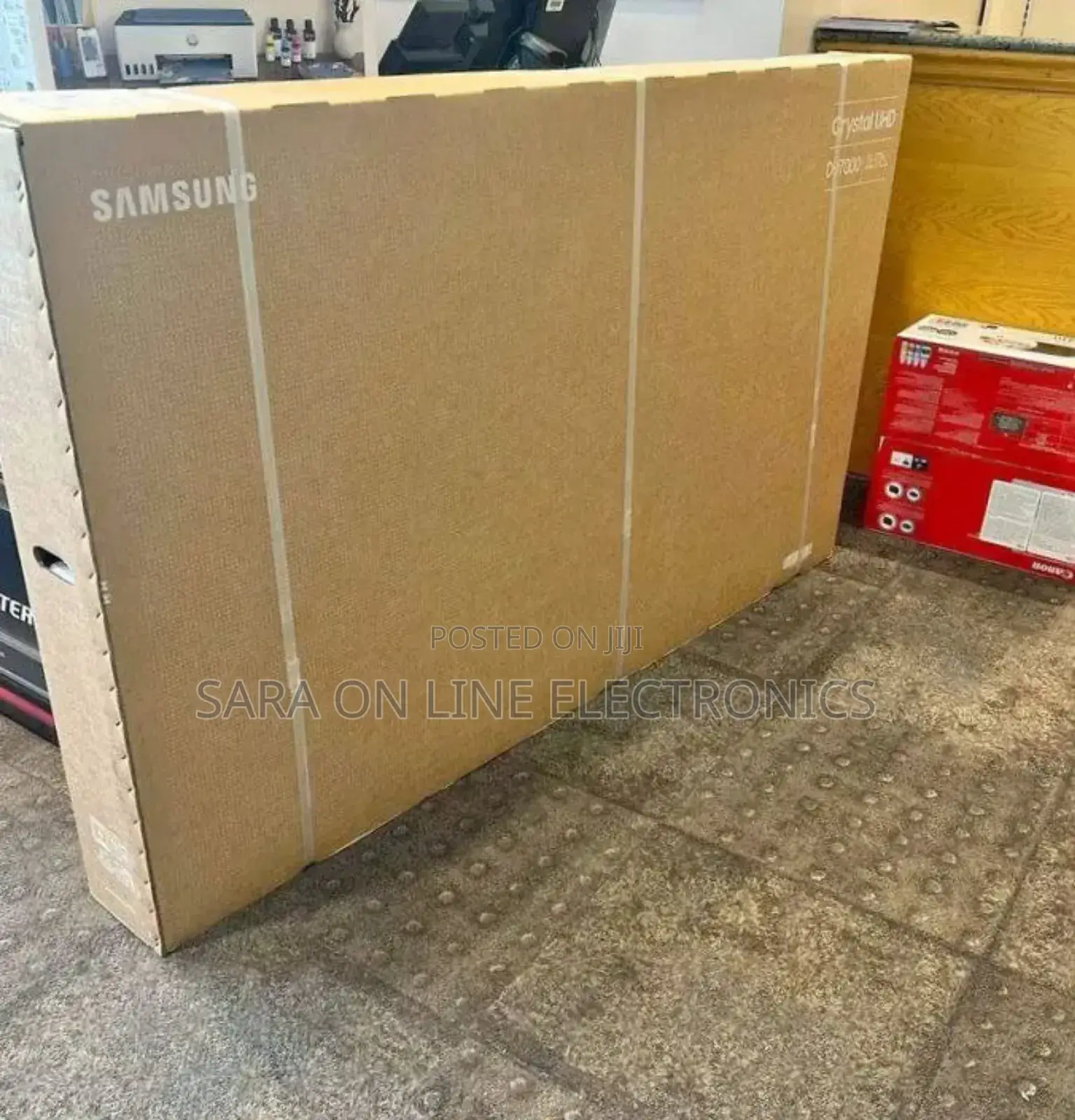Samsung 55" Uhd Smartandroid Tv New 2025 Model Free Delivery