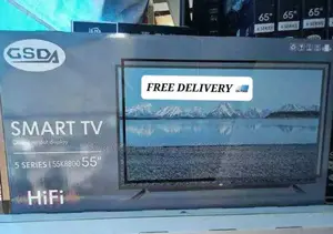 ☆Gsda 55" New Model Smart Tv ☆5year Warranty ☆Free Delivery