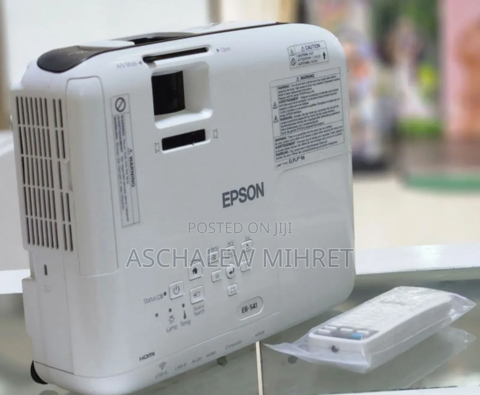 Epson Projector Model Name: Eb-S41 Has