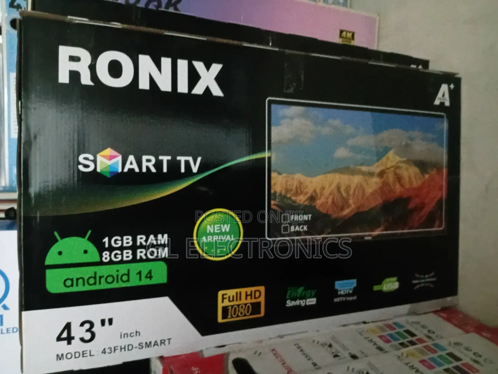 Ronix 43 Inch Single Single Screen Framless