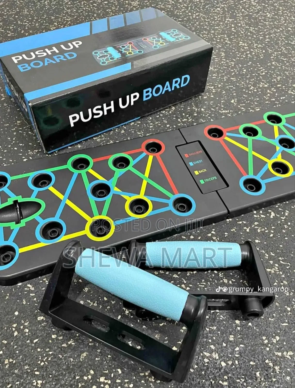 ለአጠቃቀም ቀላልና ምቹ ለመያዝ ቀላል እስከ150kg ድረስ ሚችል ለሁሉም የሰውነት ክፍል ሚሆን