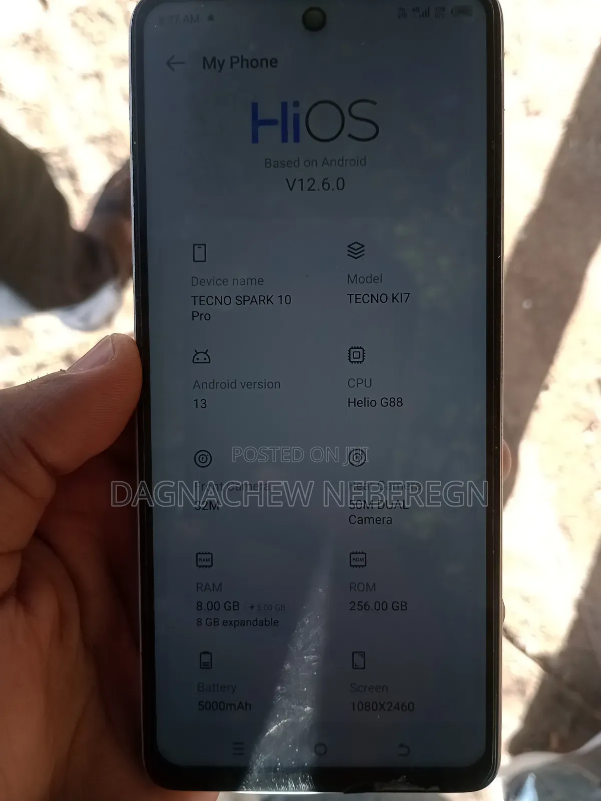 Tecno Spark 10 Pro 256 GB White