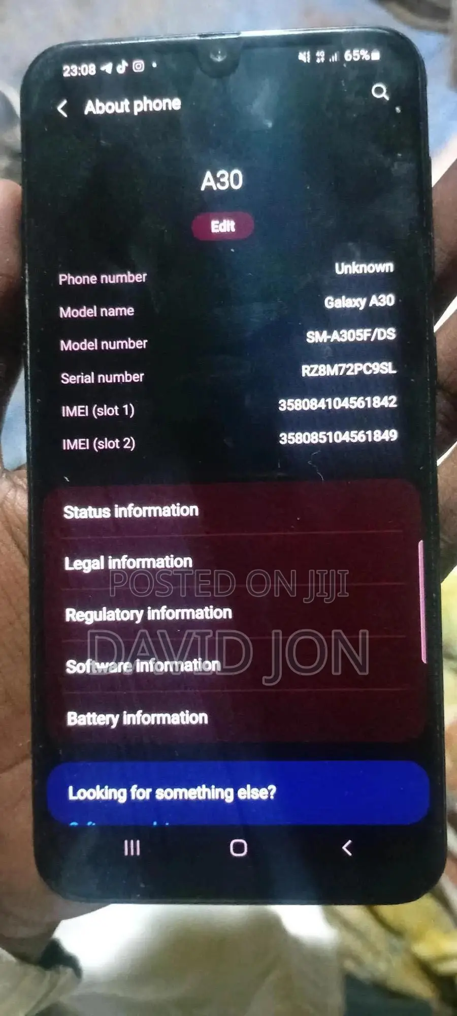 Samsung Galaxy A30 64 GB