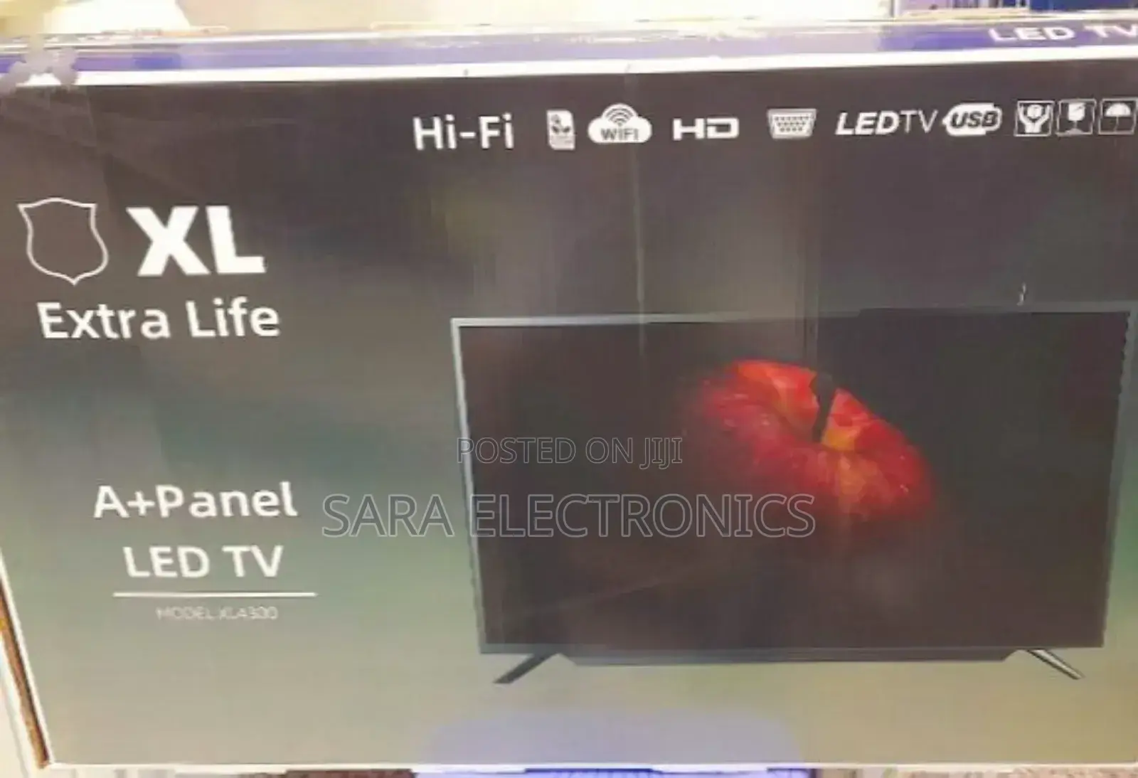 ☆Xl 43" Smart Tv New 2025 ☆Extra Life Double Glass ☆Free Delivery