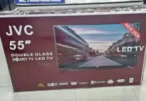 JVC 55" Led Smart Tv *Double Glass * Discount Only This Weeks