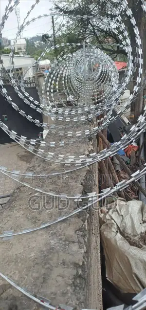 Razor Wire for Security – Available Now! አደገኛ አጥር ሬዘር ዋየር
