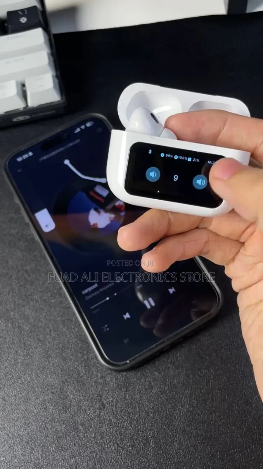 Touch Display Earbud
