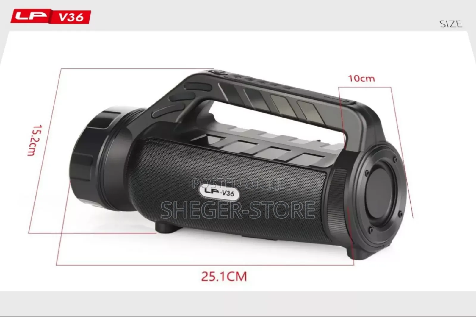 Lpv36 Solar Wireless Speaker—A Perfect Blend of Advanced Technology