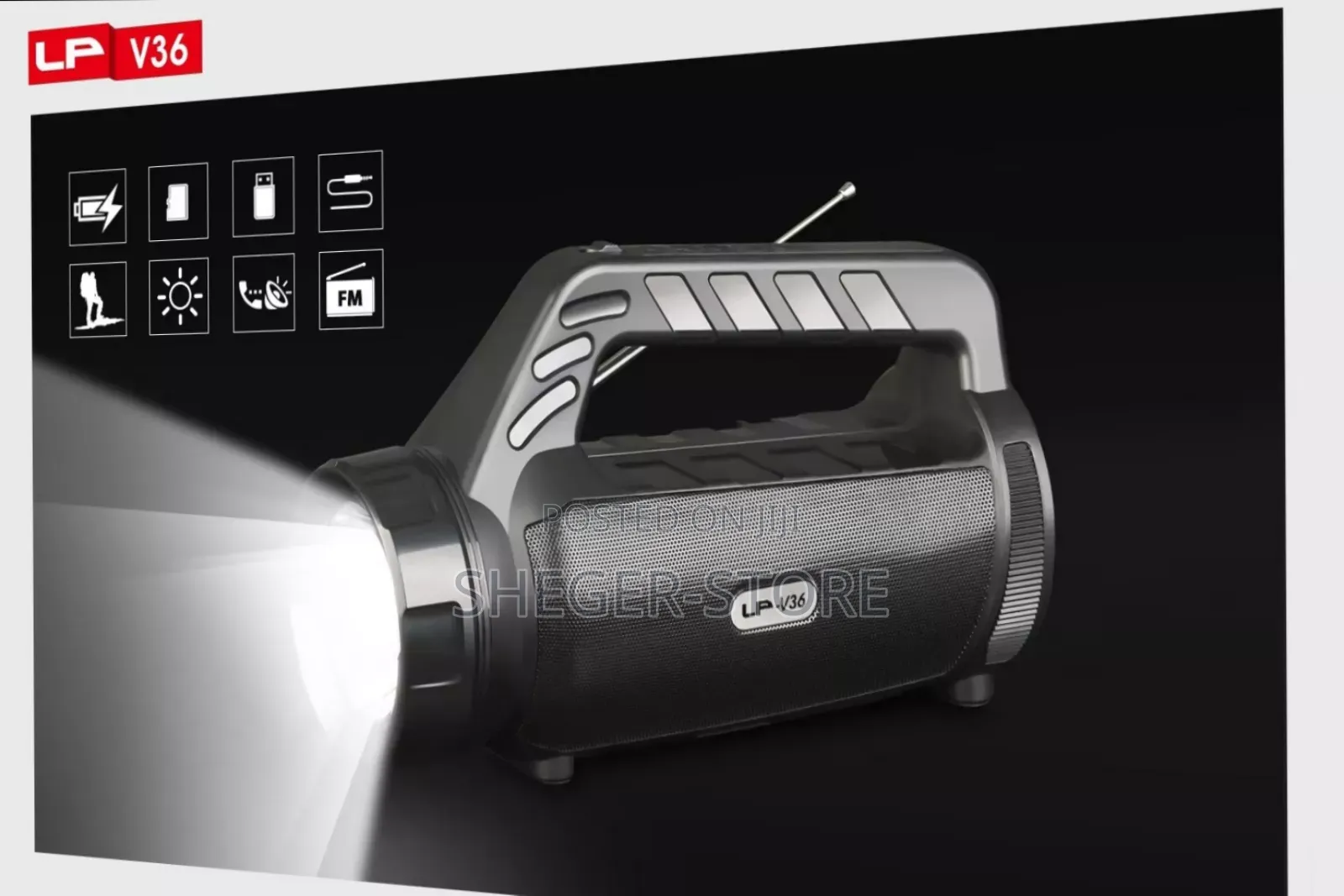 Lpv36 Solar Wireless Speaker—A Perfect Blend of Advanced Technology