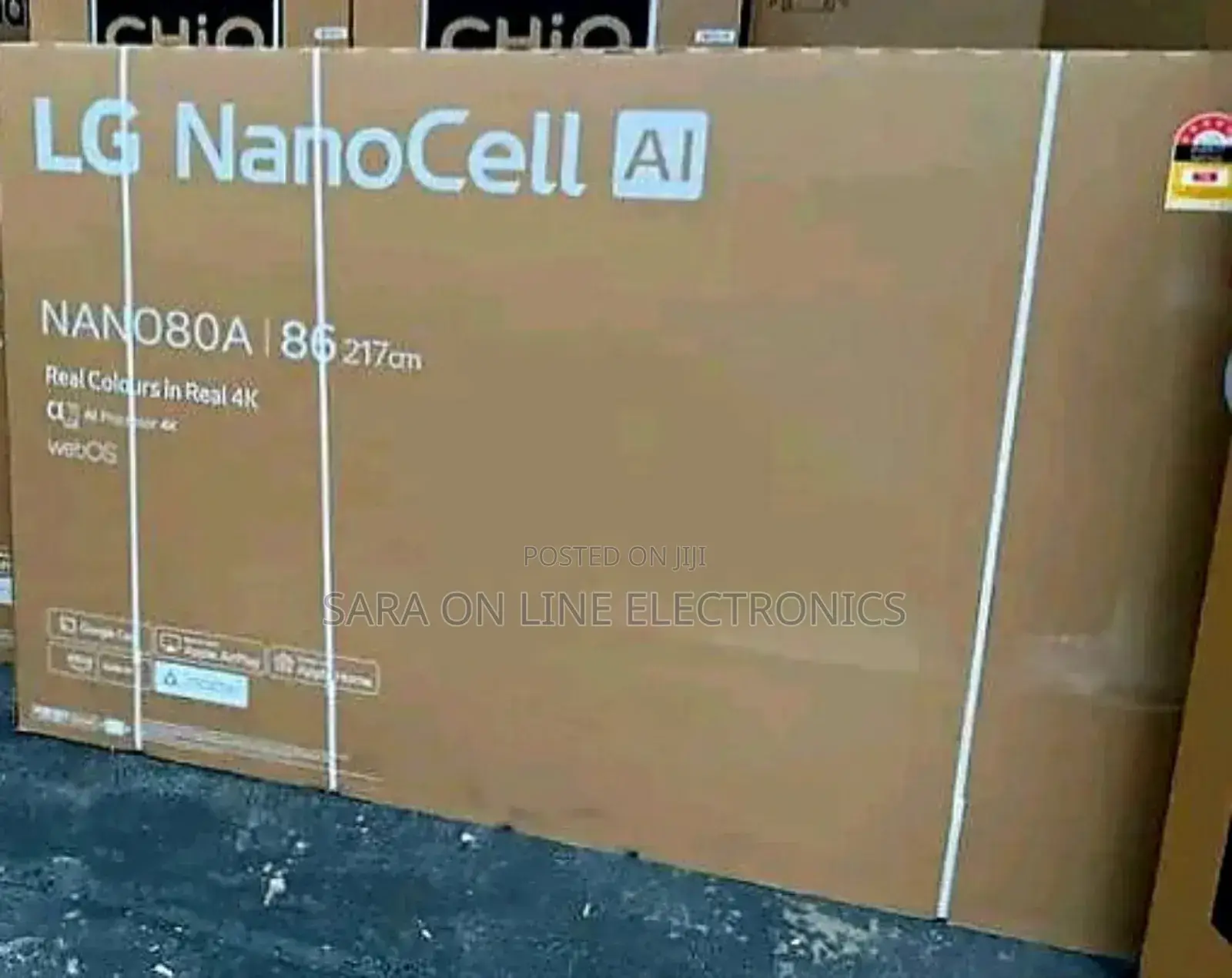 £#Lg 75" Uhd Smart Nano Cell Webos Tv #£Free Delivery