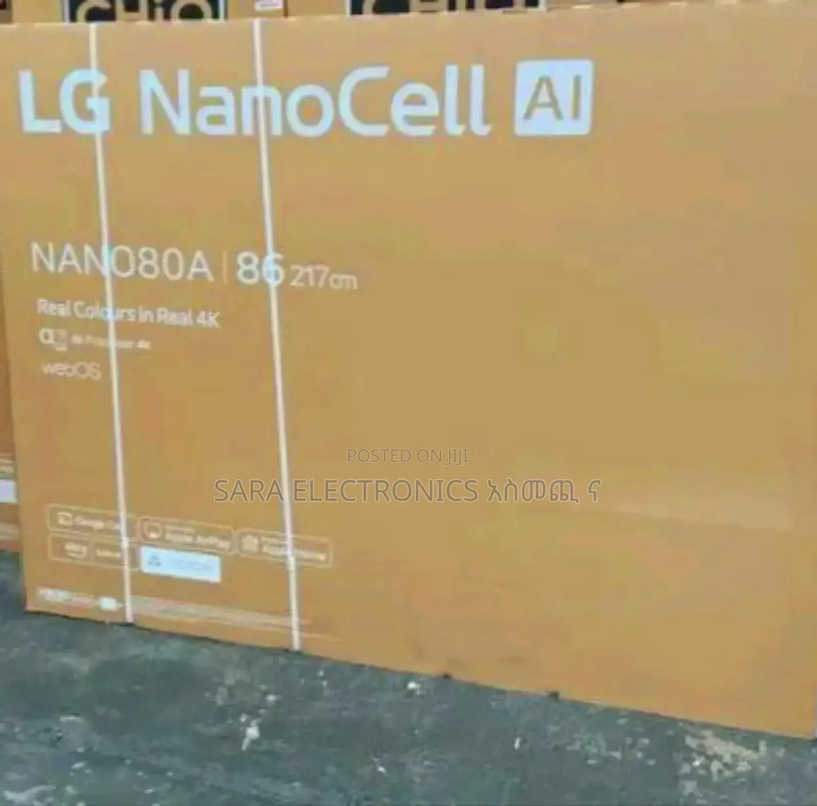 £#Lg 75" Uhd Smart Nano Cell Webos Tv #£Free Delivery