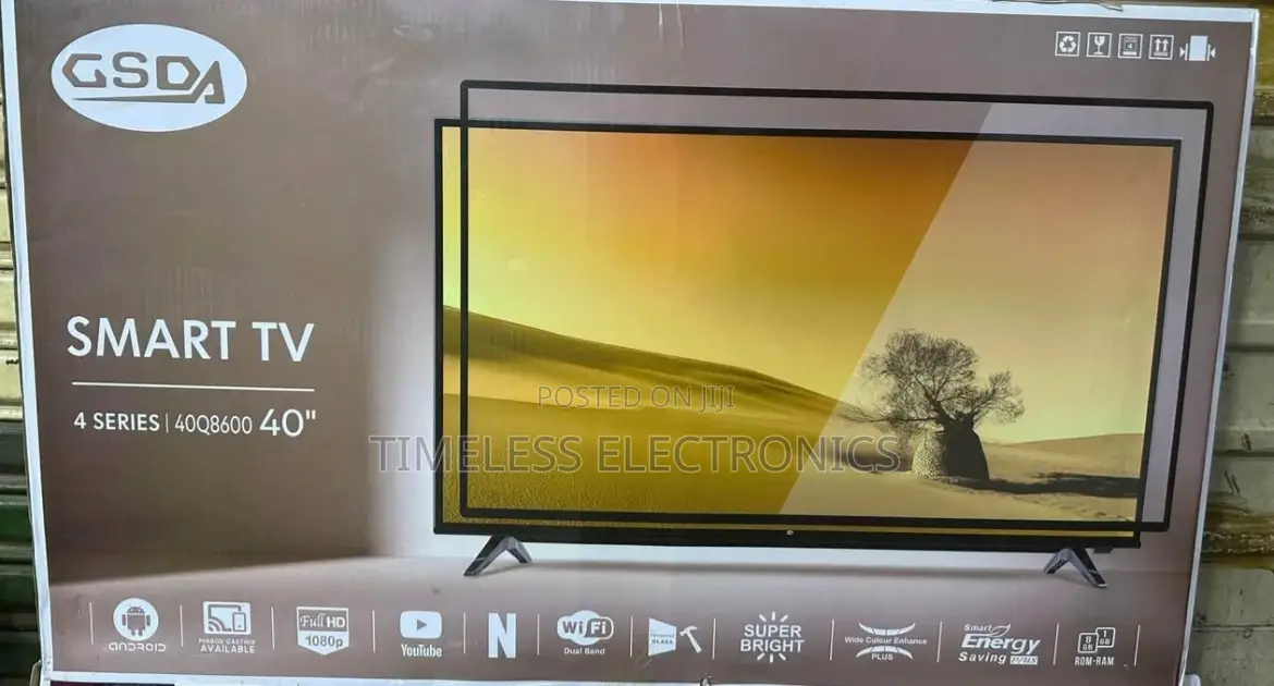 Gsda 40′′ Smart Tv – Compact, Smart Affordable